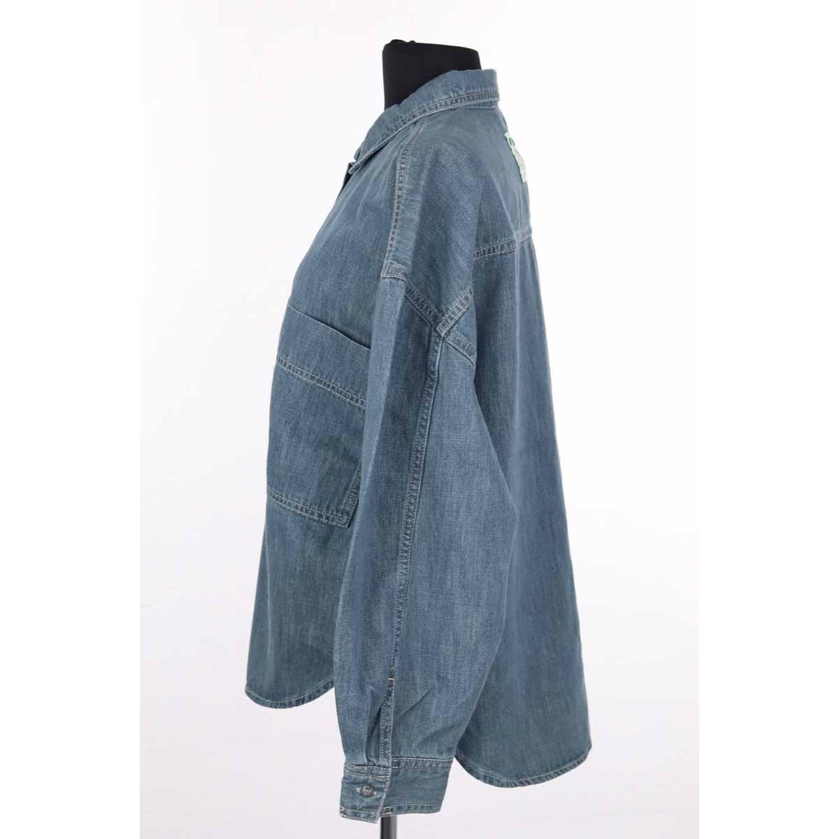 Chemise - Très Bon État bleu, AMERICAN VINTAGE
