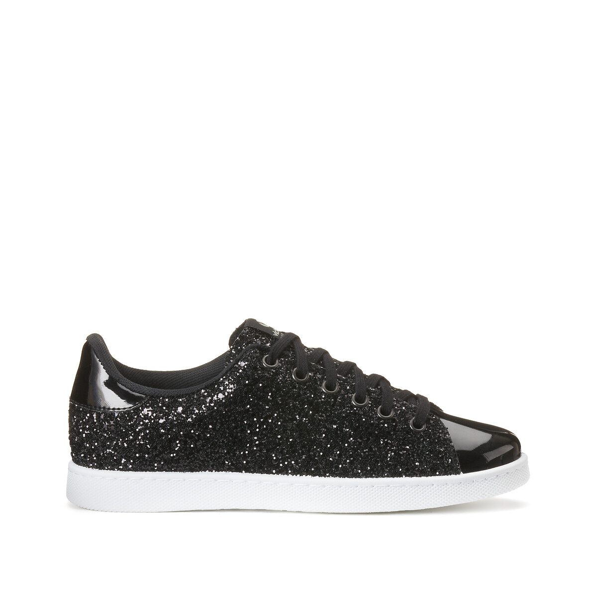 Baskets Deportivo Glitter noir, VICTORIA