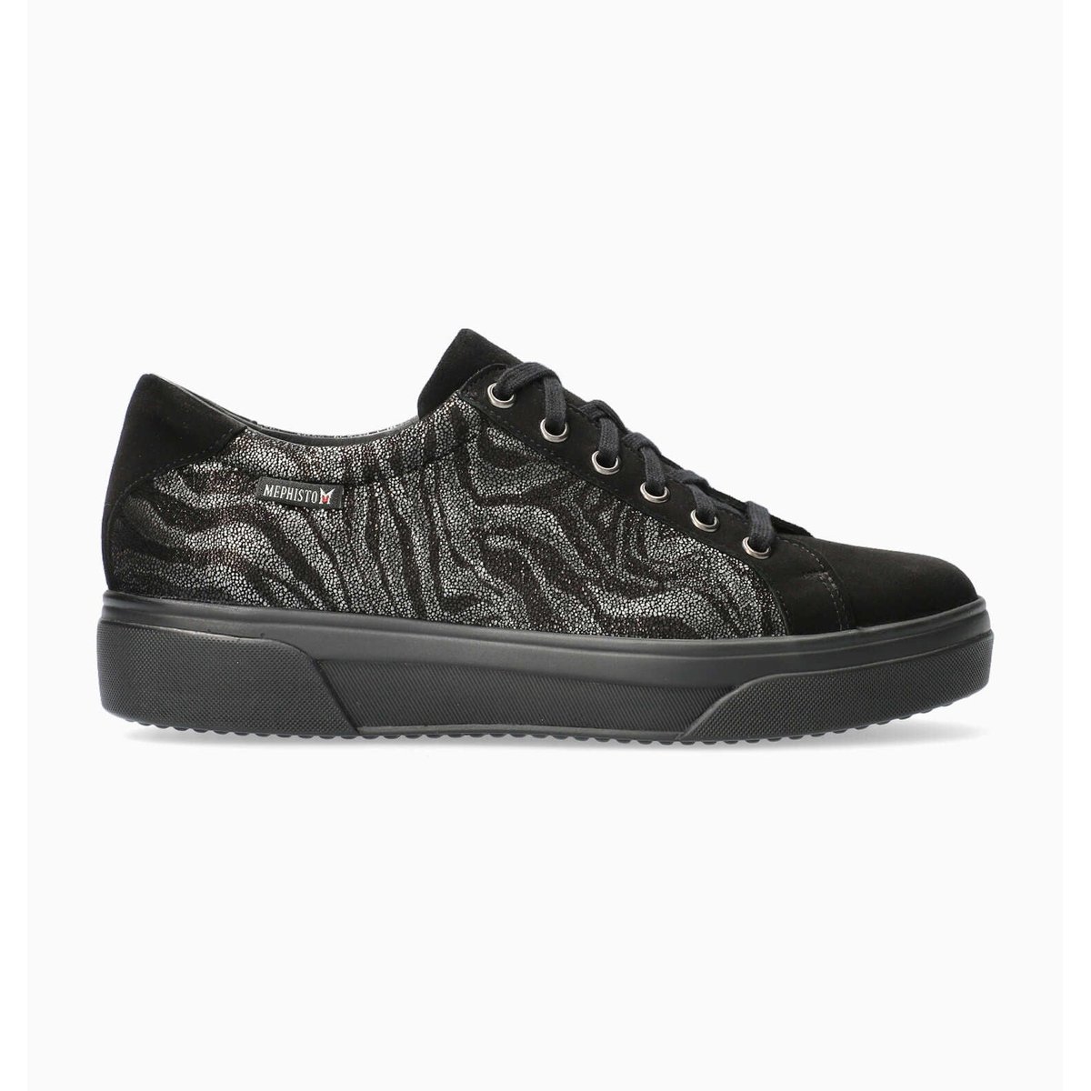 Baskets en cuir FANYA noir 5135, MEPHISTO