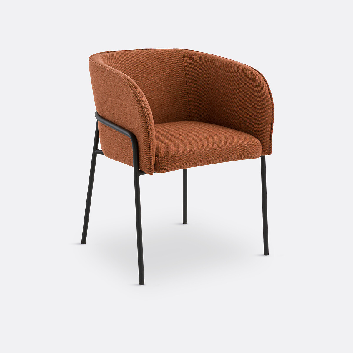 Fauteuil de table, Laika terracotta, LA REDOUTE INTERIEURS