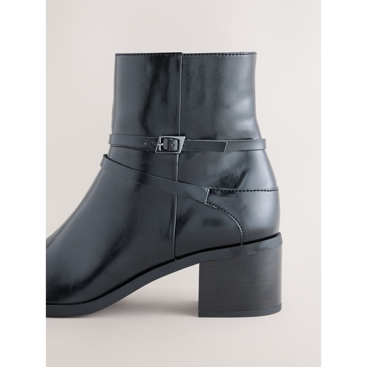 Bottines à talon carré forever comfort® noir, NEXT