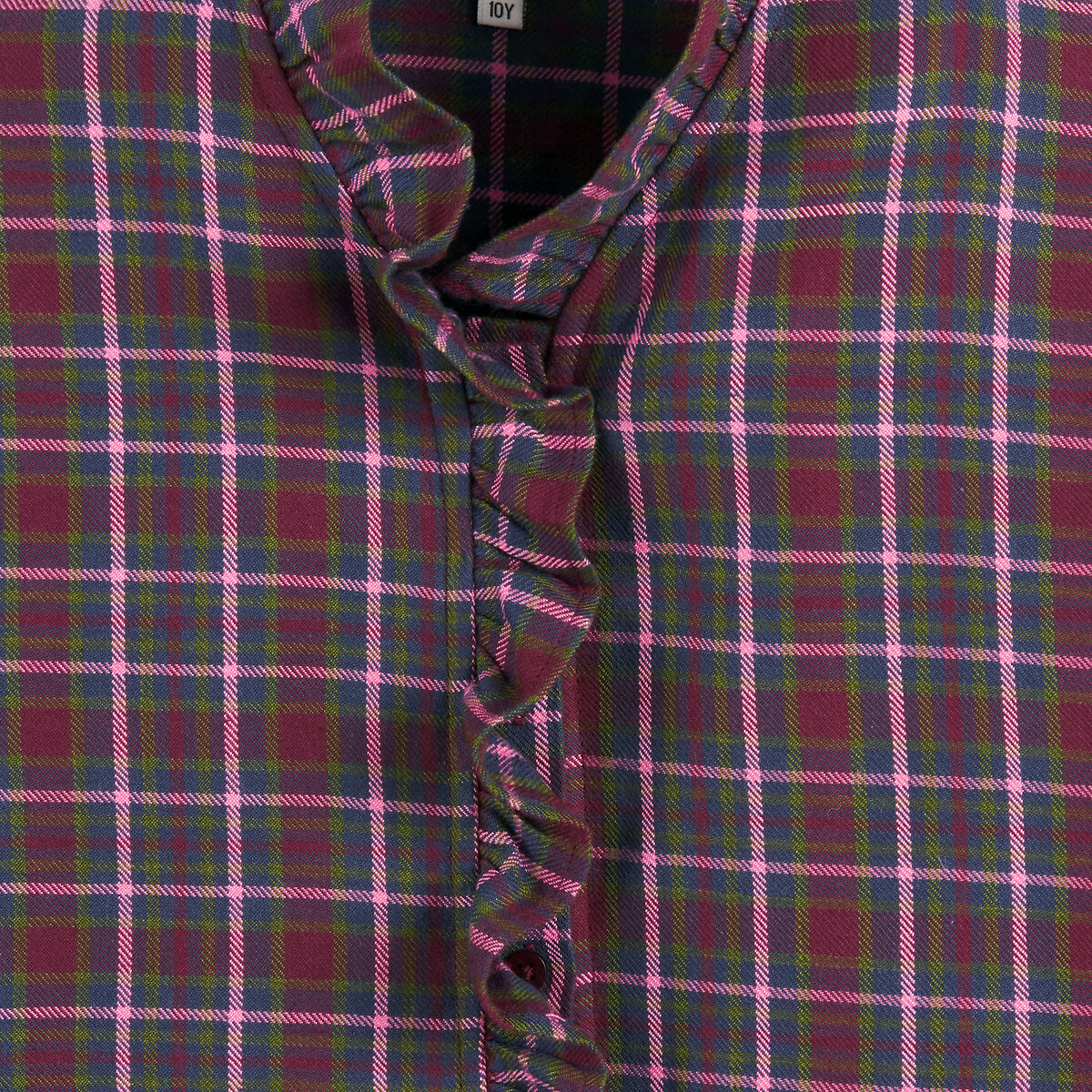 Checked Long Sleeve Shirt multi-coloured checks, LA REDOUTE COLLECTIONS