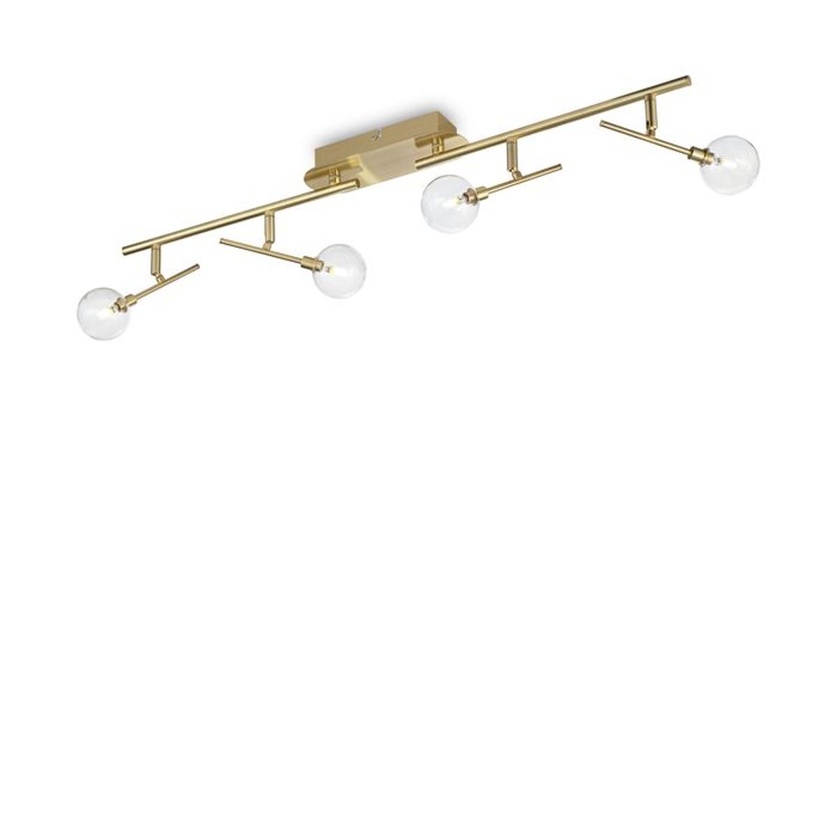 Plafonnier    MARACAS laiton antique, IDEAL LUX