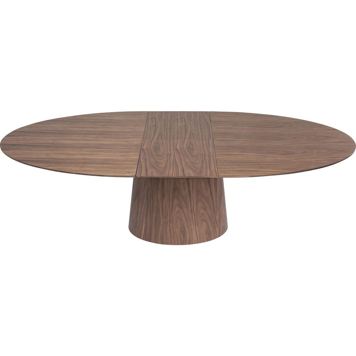 Table à rallonge ovale, BENVENUTO noyer, KARE DESIGN