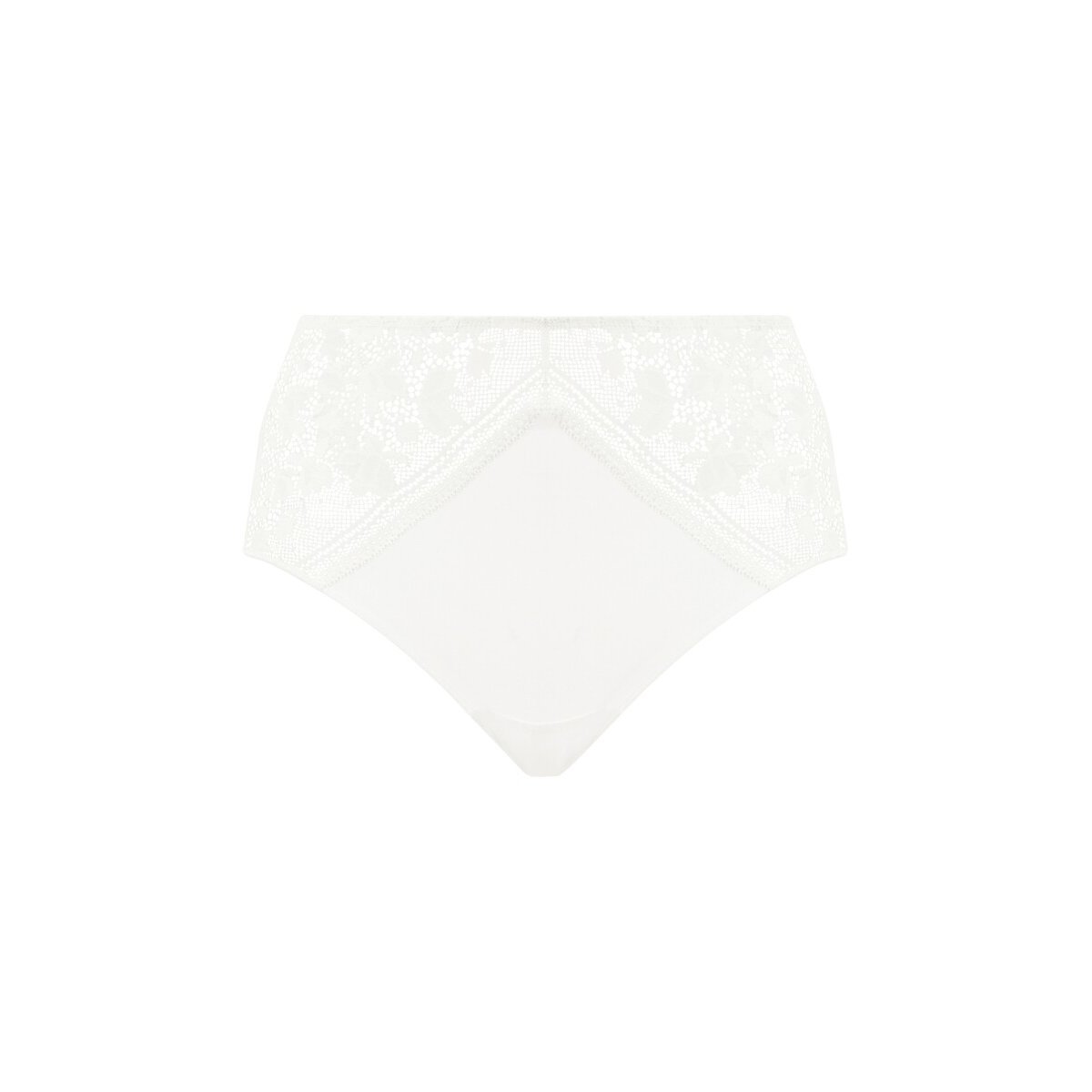 Culotte en dentelle et microfibre Suzie ivoire, SANS COMPLEXE