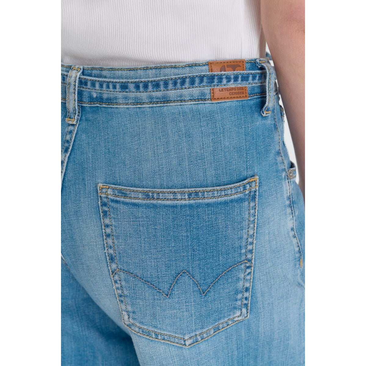 Bermuda short en jeans LAZARET blue, LE TEMPS DES CERISES