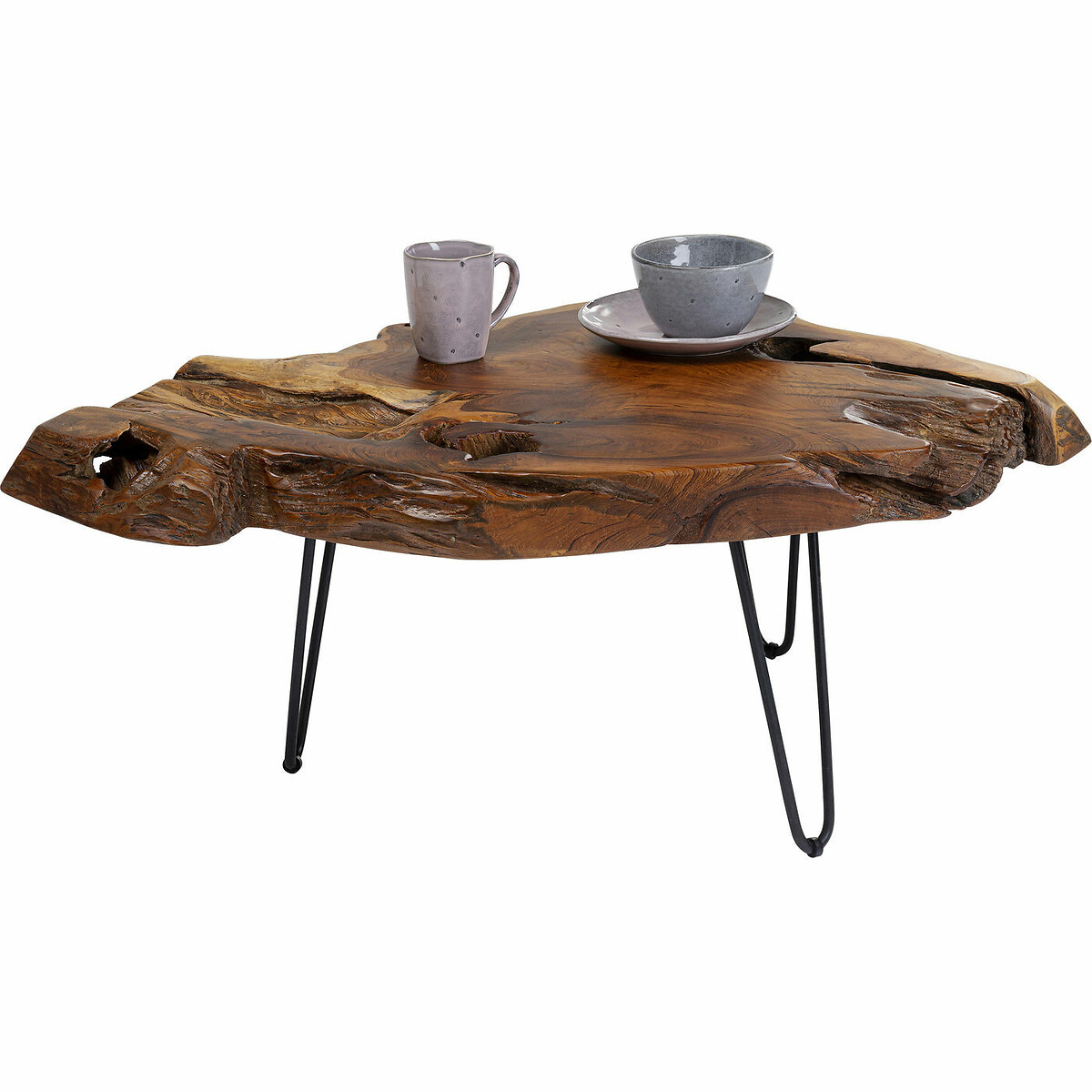 Table basse Aspen nature 100x60 naturel, KARE DESIGN