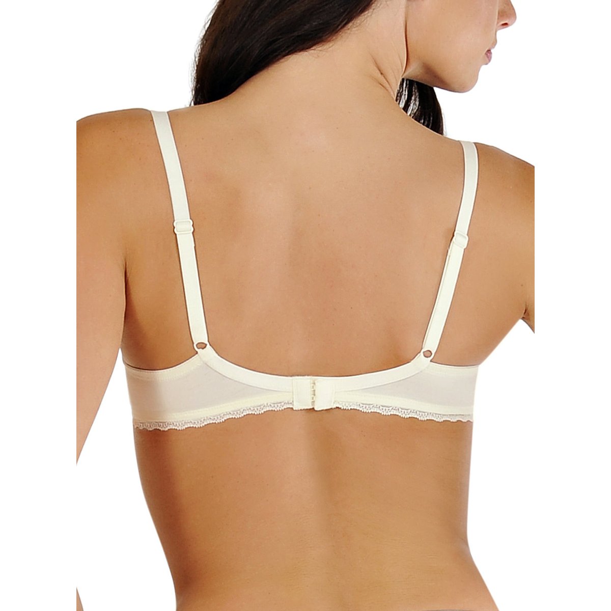 Soutien-gorge coton préformé Anja noir, LISCA