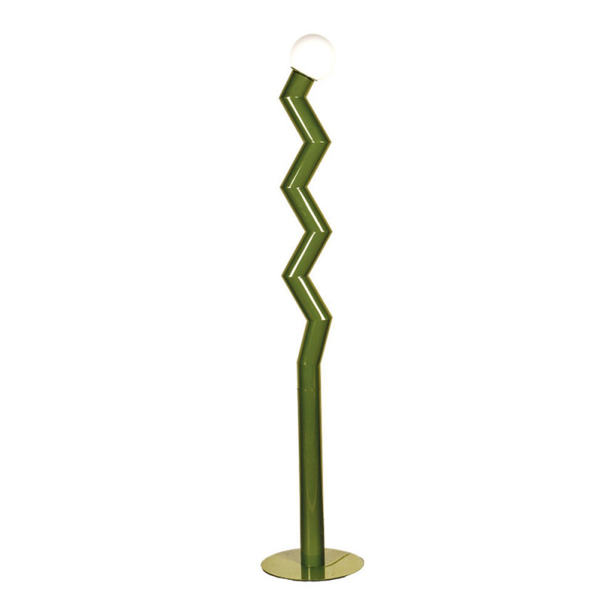 Lampadaire métal kaki 155 cm Zigmo vert, MILLUMINE