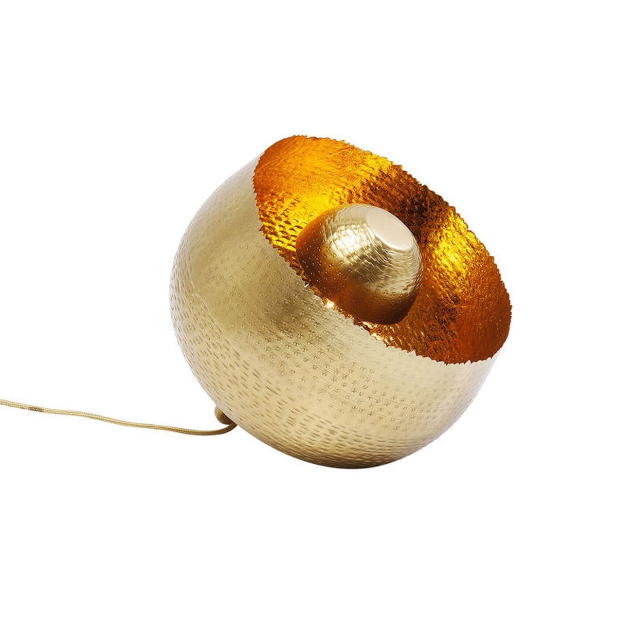 Lampe en acier texturé, APOLLON or, KARE DESIGN