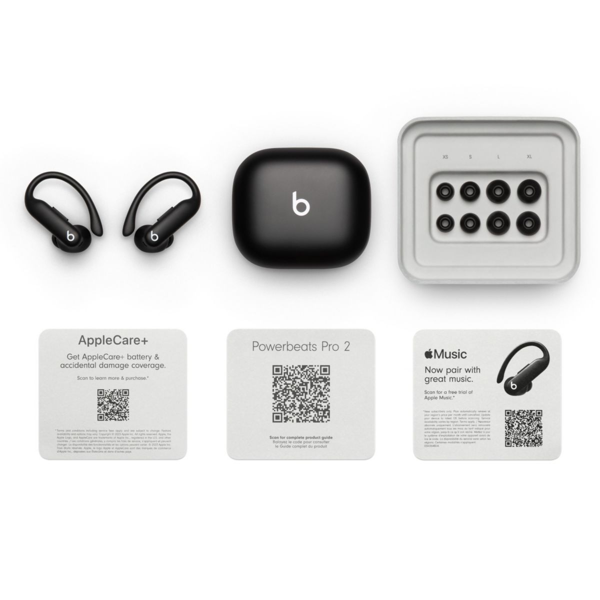 Ecouteurs sport Powerbeats Pro 2 Noir noir obsidienne, BEATS BY DR,DRE