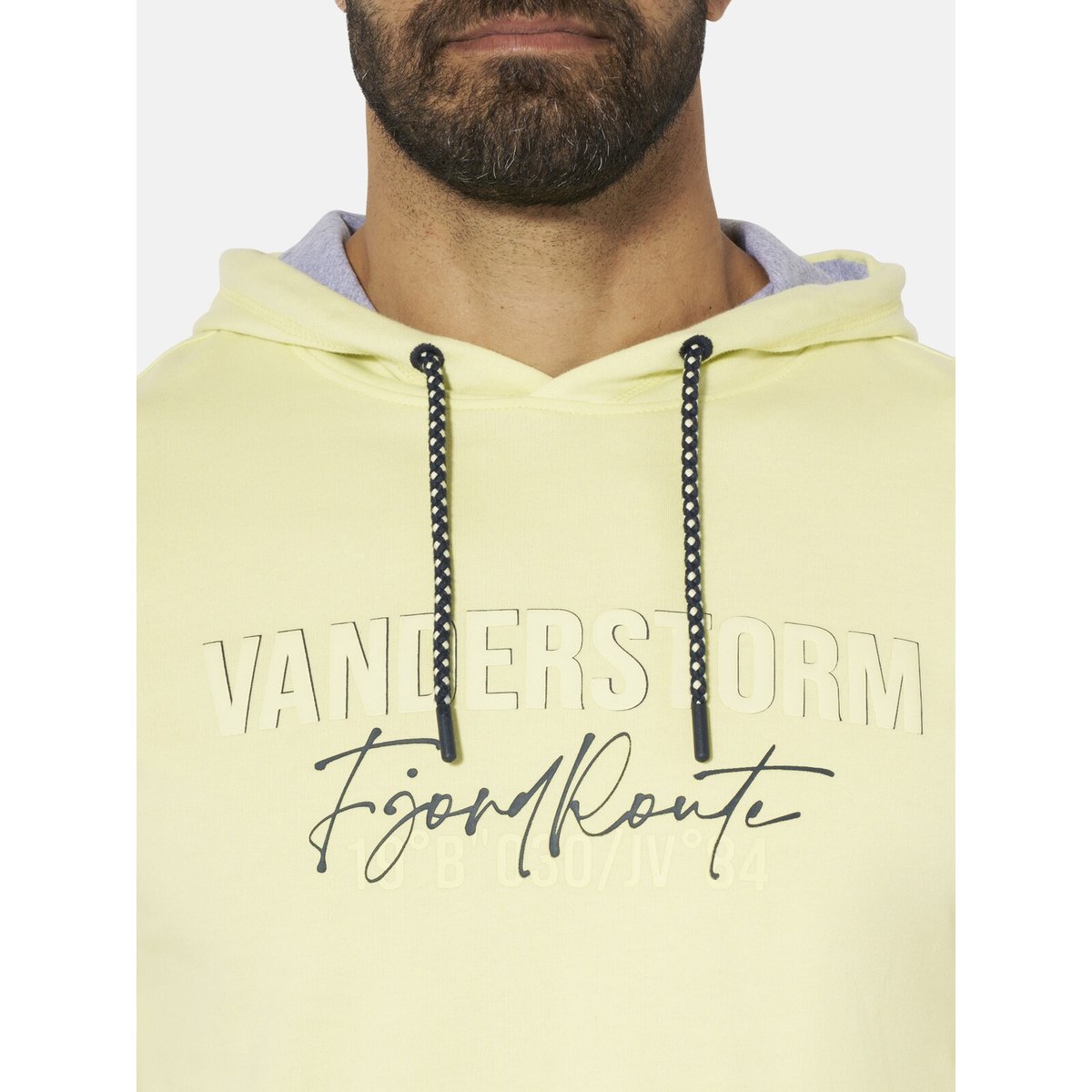 Lot de 2 sweatshirts LEDVOR vert clair bleu foncé, JAN VANDERSTORM