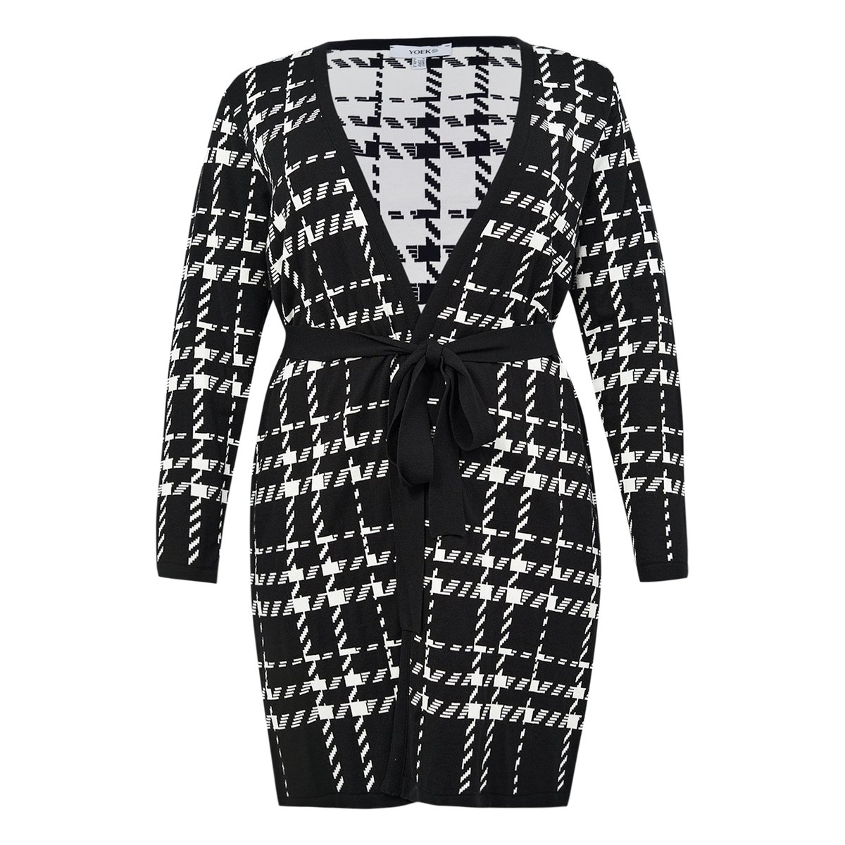 Gilet imprimée noir, YOEK