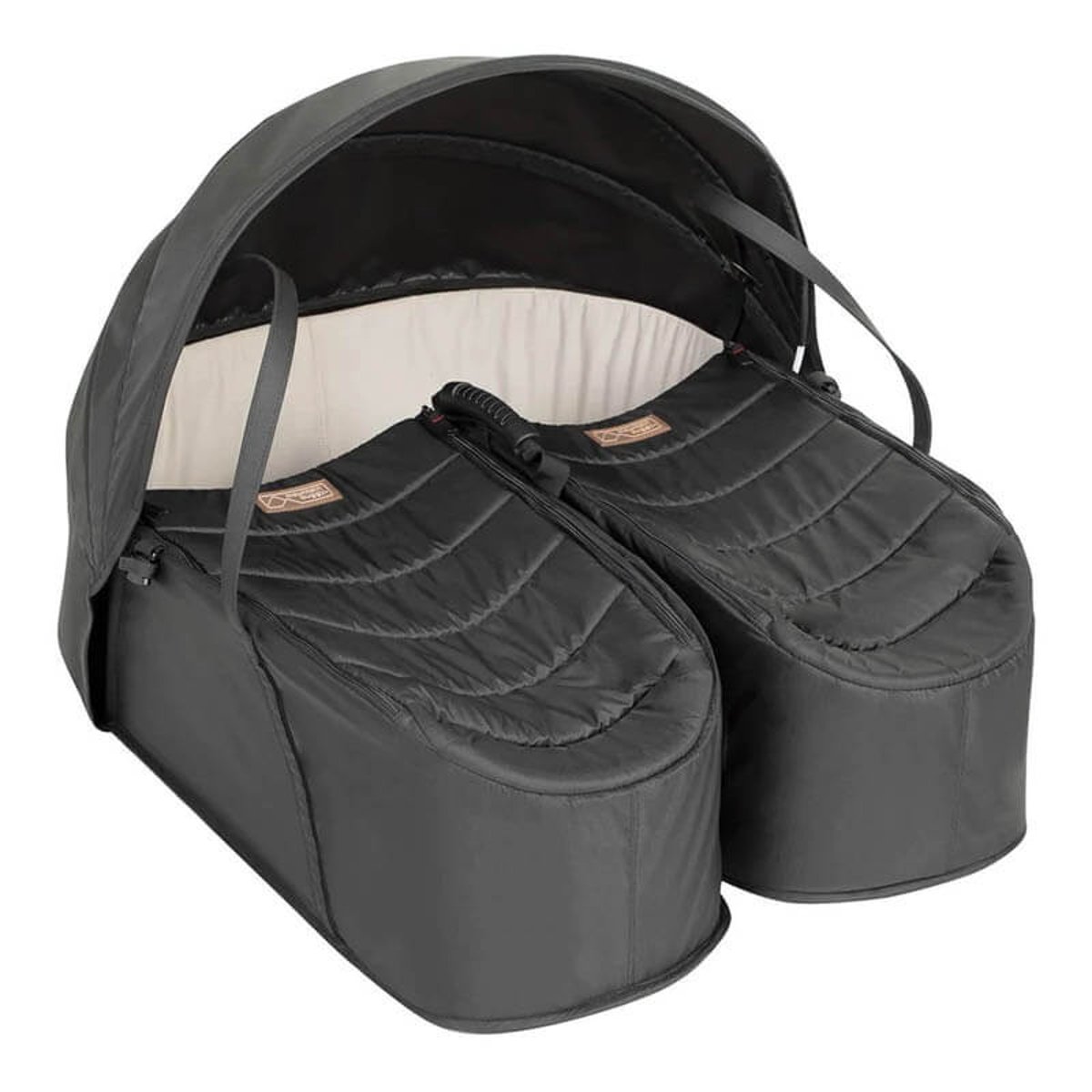 Nacelle cocoon jumeaux pour poussettes Duet et Nano Duo couleur unique, MOUNTAIN BUGGY