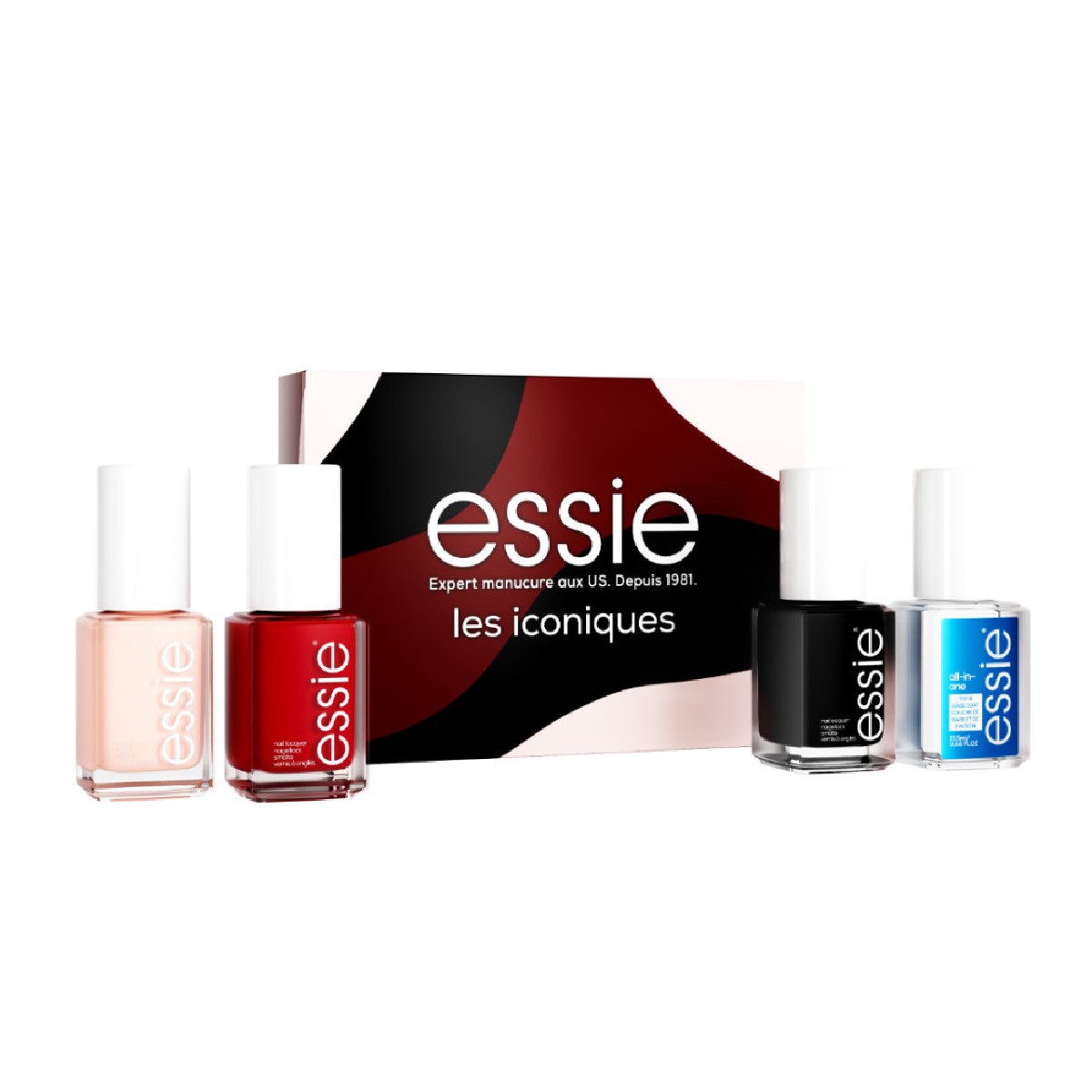 Coffret Vernis à Ongles Les Iconiques multicolore, ESSIE