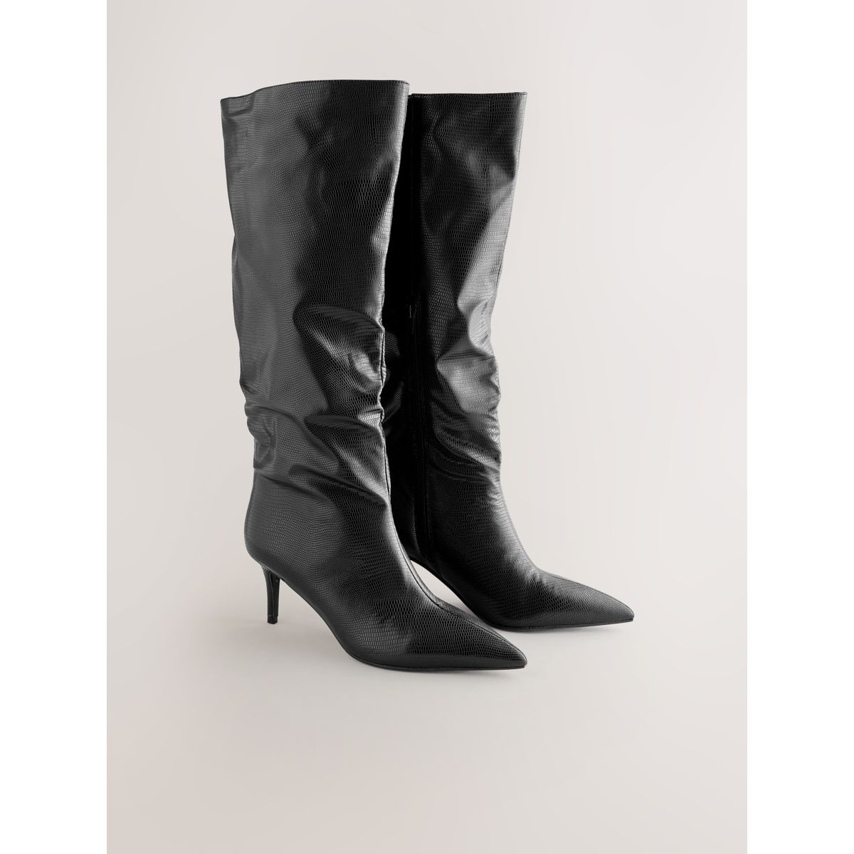 Bottes souples à bout pointu forever comfort® noir, NEXT