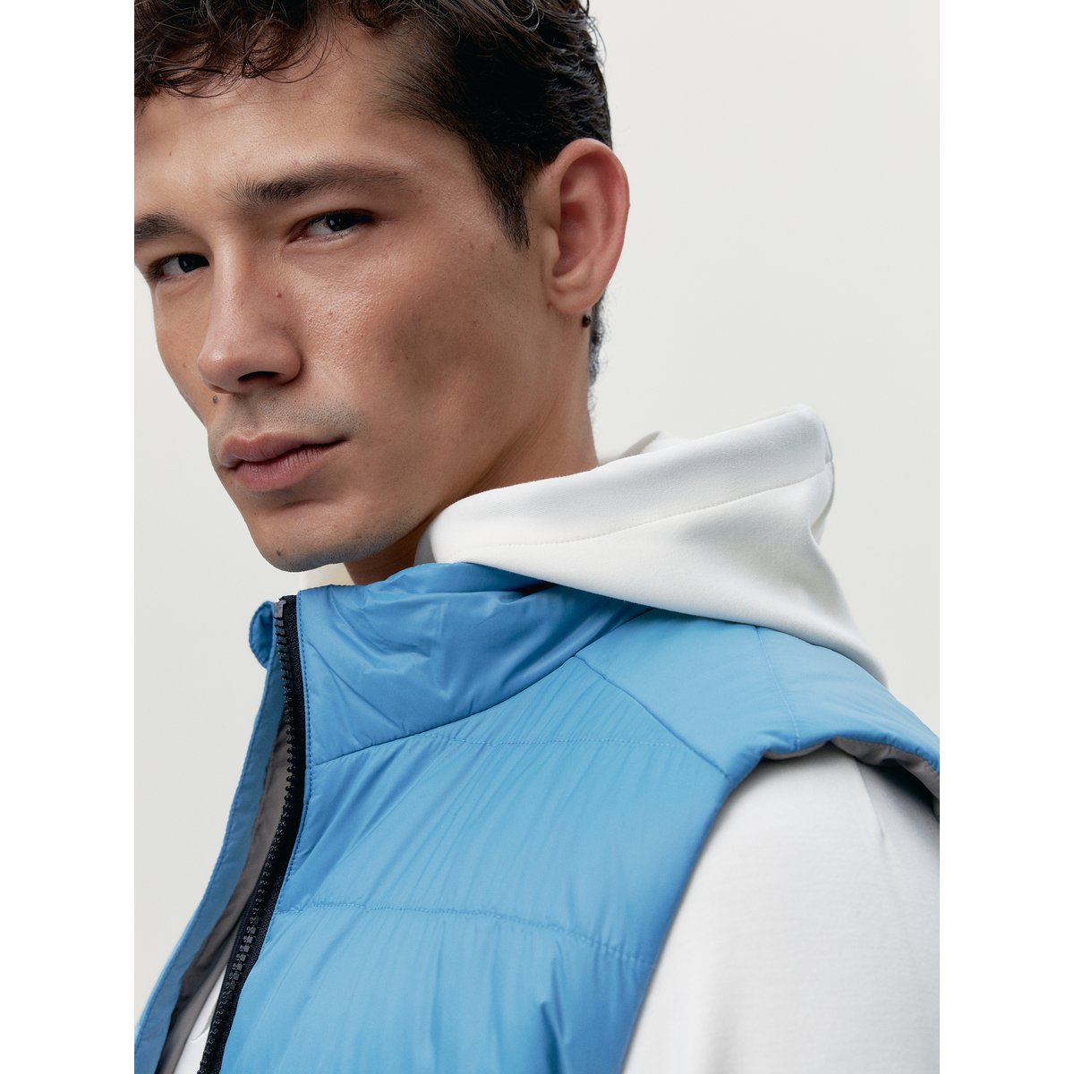 Veste de sport zippée Performance Athleisure MAINE bleu, BORN