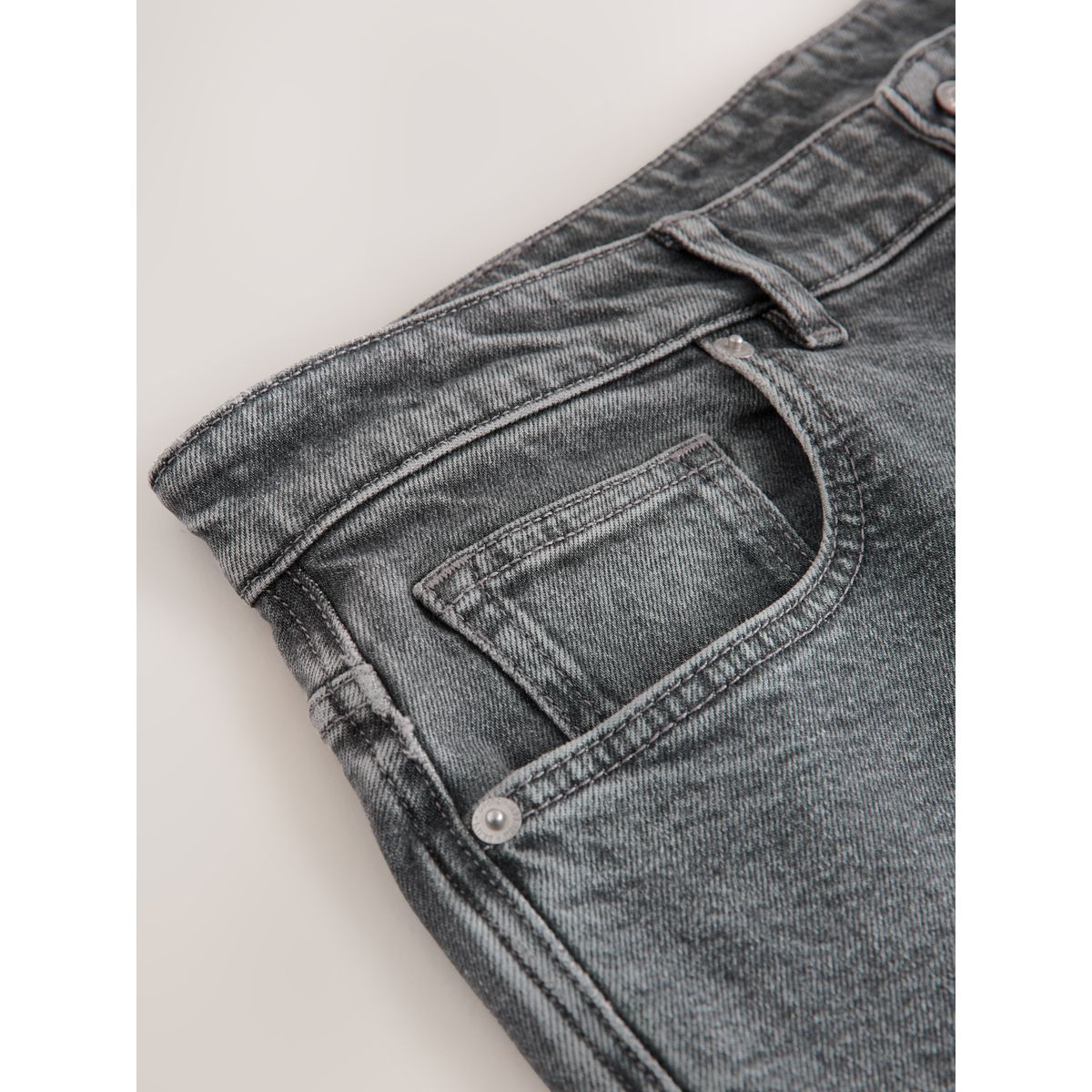 Jean vintage délavé gris clair, NEXT