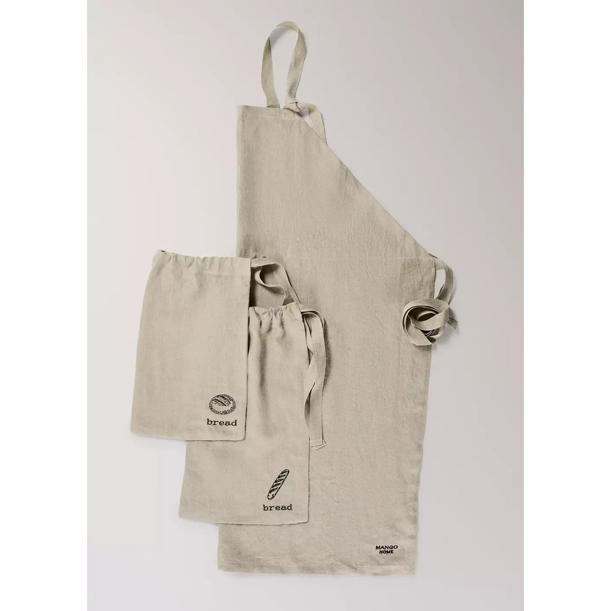 Sac déjeuner waste marron clair/pastel, MANGO HOME