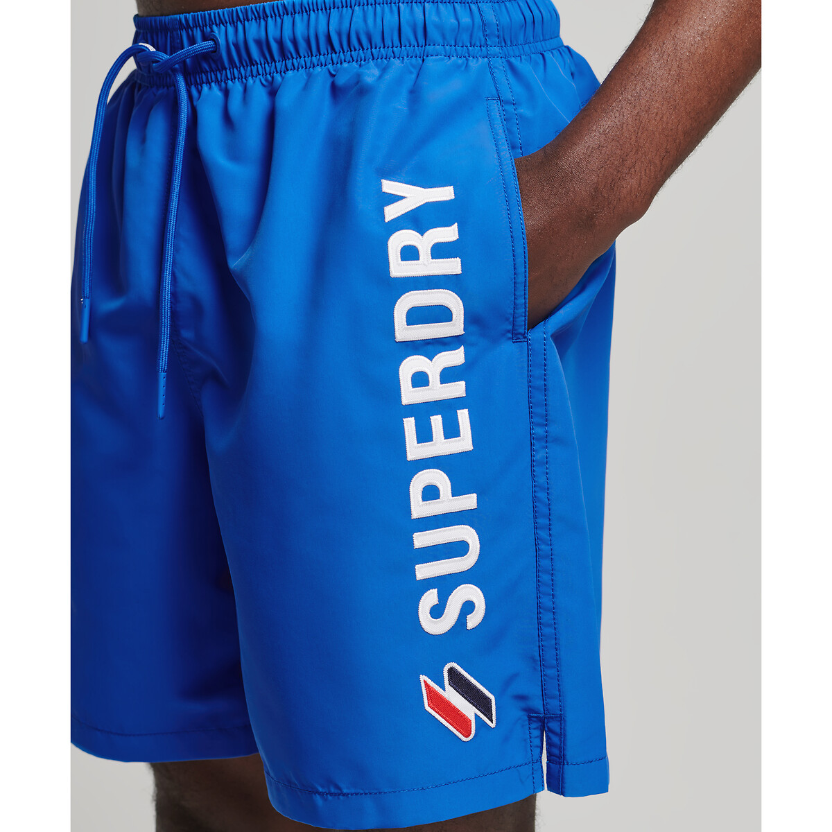 Short de bain Code bleu roi, SUPERDRY