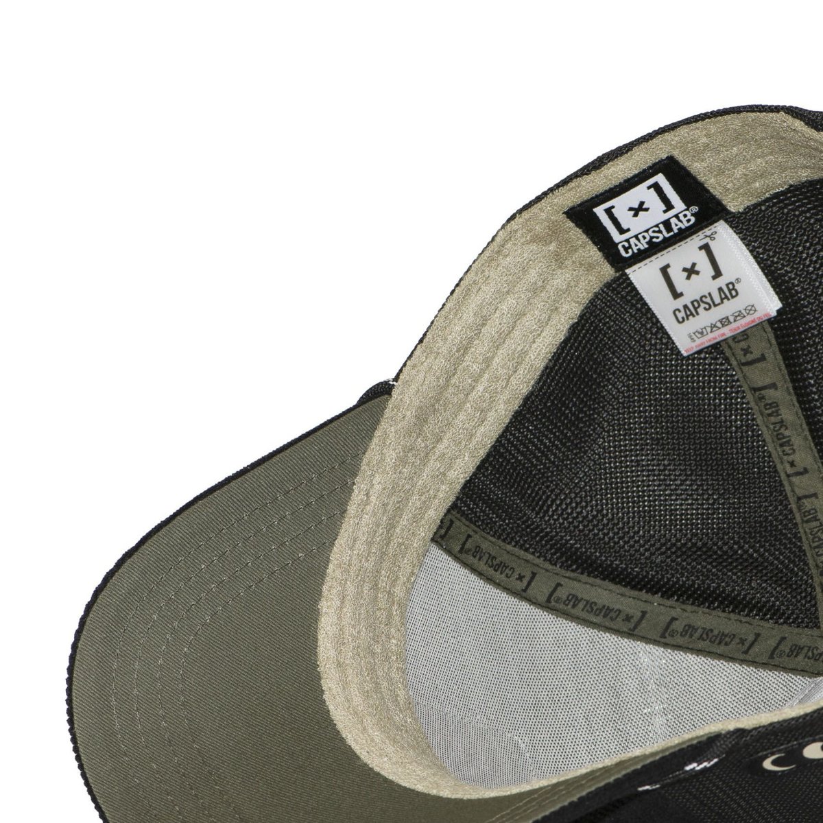 Casquette Trucker BEAST noir/kaki/bleu/blanc, CAPSLAB