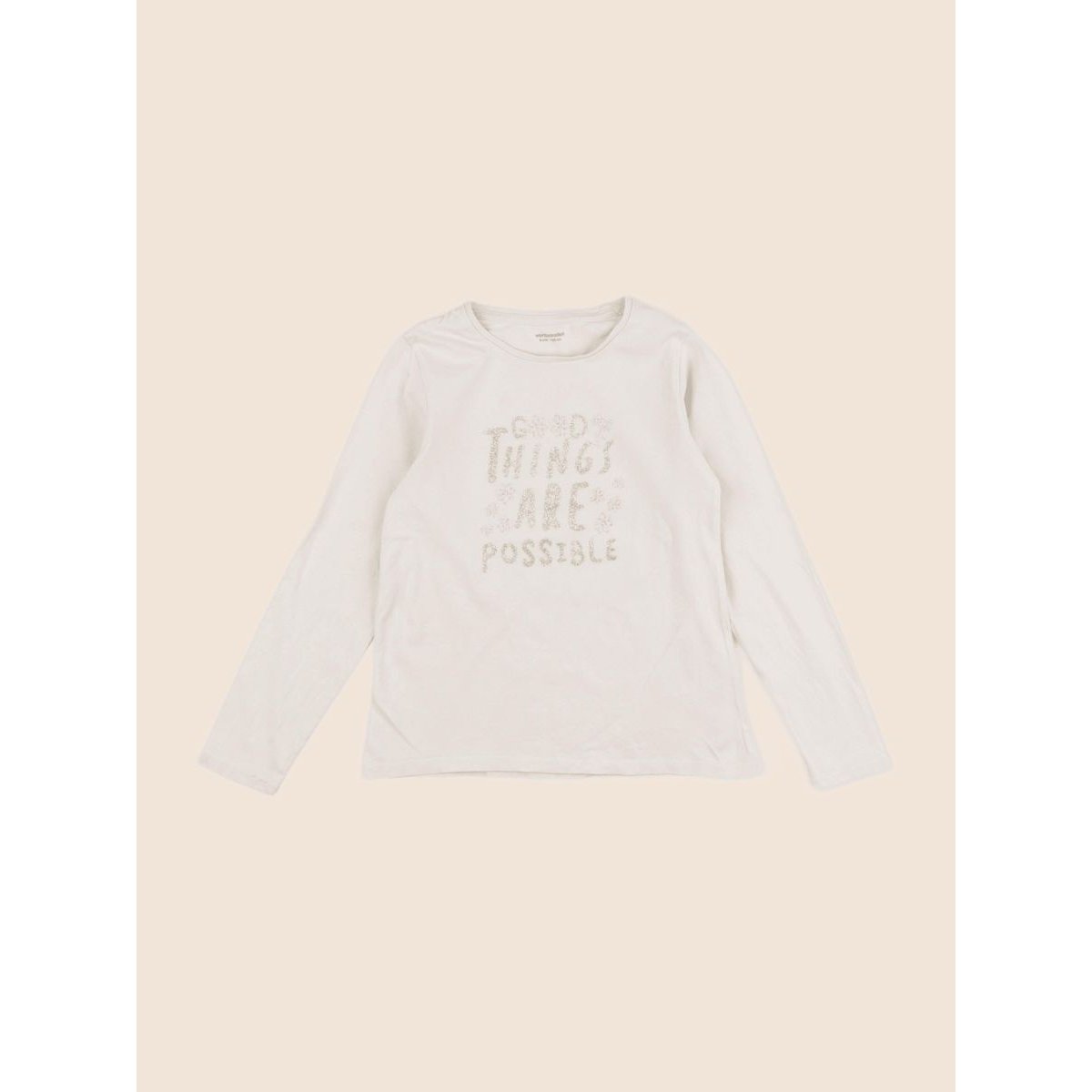 Tee-shirt - Bon état beige, VERTBAUDET