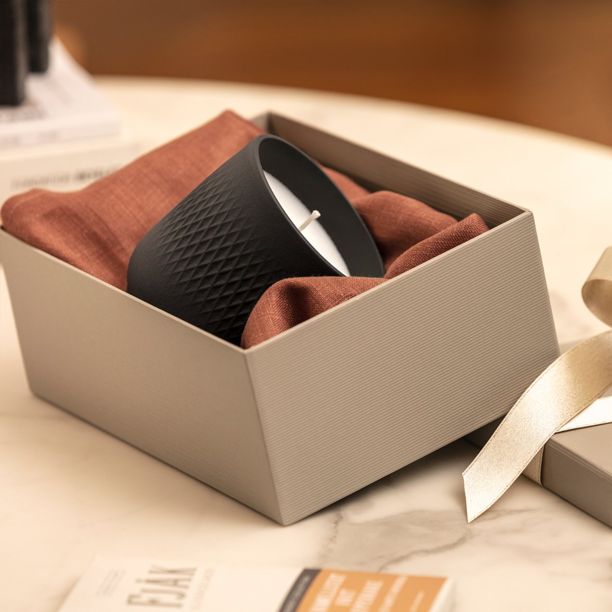 Bougie Parfumée Carre Passion MANUFACTURE noir, VILLEROY & BOCH