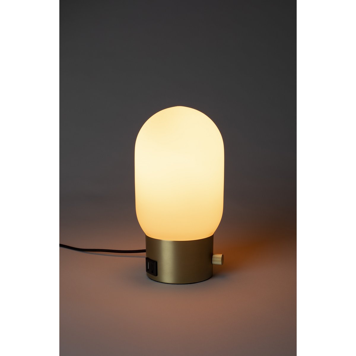 Lampe design en verre, URBAN or, ZUIVER