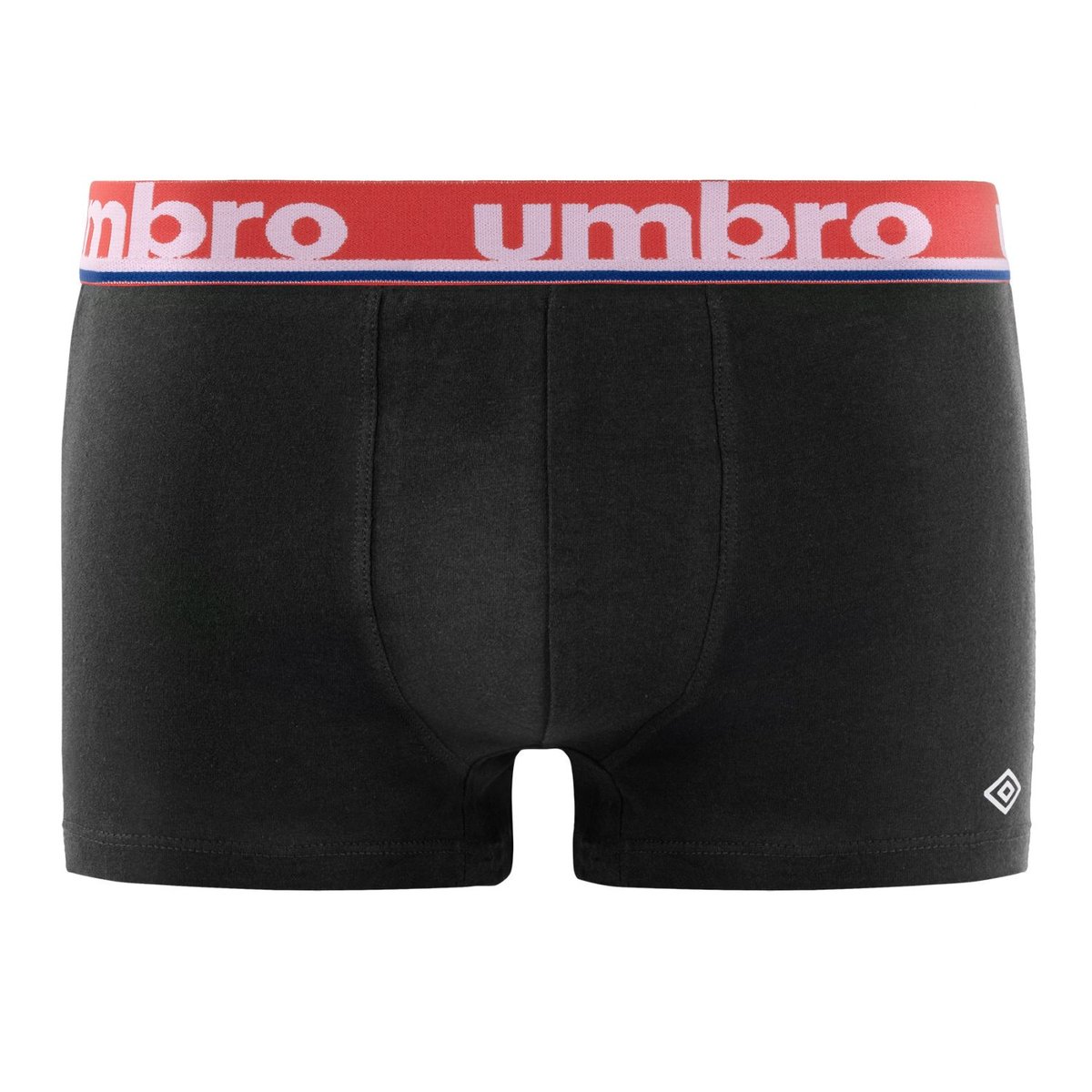 Lot De 4 Boxers en Coton bleu/rouge/noir/blanc, UMBRO