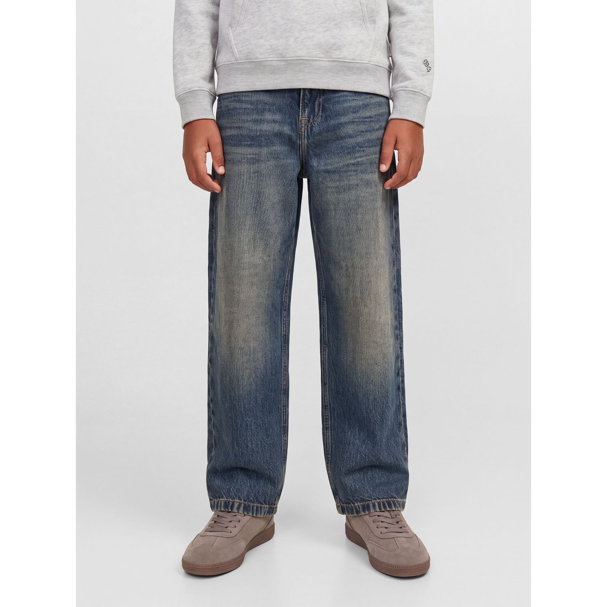 Jean Baggy Fit blue denim 1, JACK & JONES JUNIOR