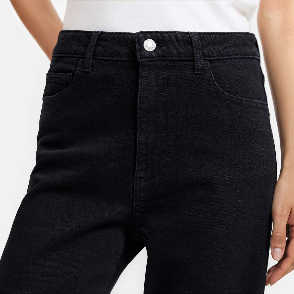Jean bootcut noir lavé, LA REDOUTE COLLECTIONS