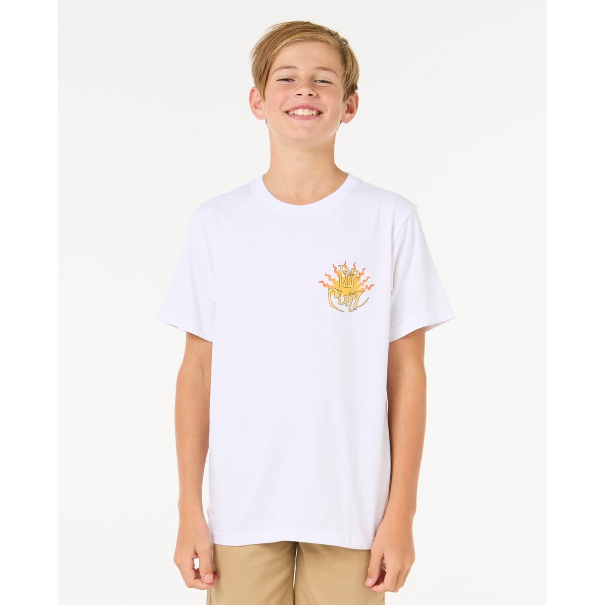T-shirt DAZED TEE - BOY blanc, RIP CURL
