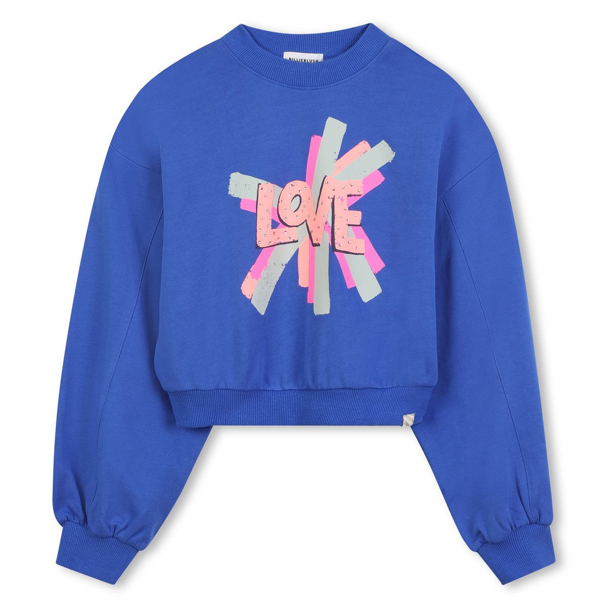 Sweat en polaire bleu fanion, BILLIEBLUSH