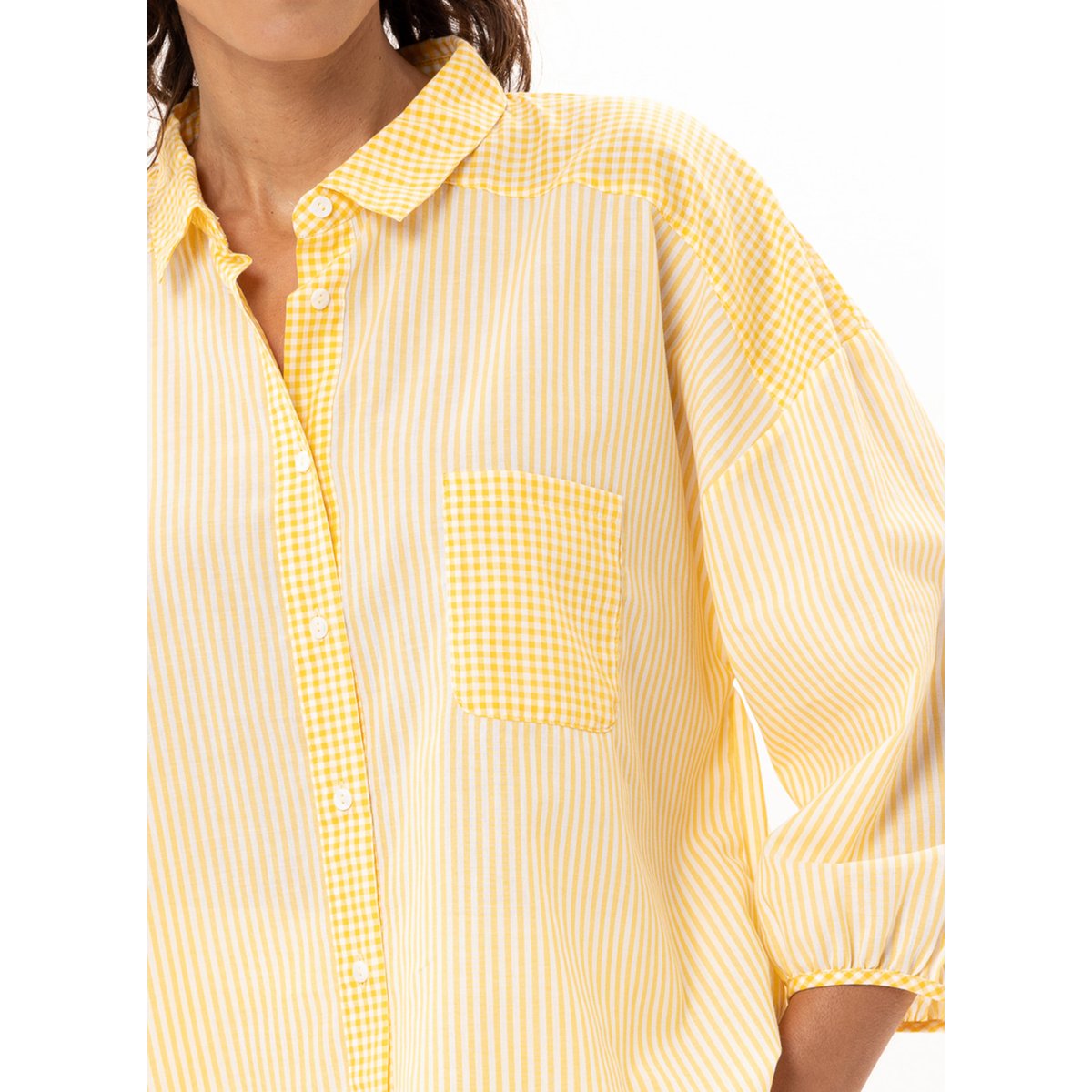 Pyjama boutonné en coton PATIO 206 multicolore, LE CHAT