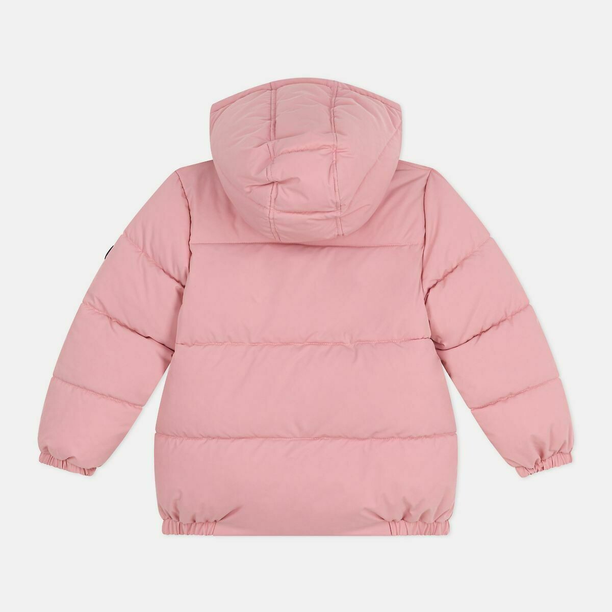 Chaqueta acolchada con capucha rosa , PETIT BATEAU