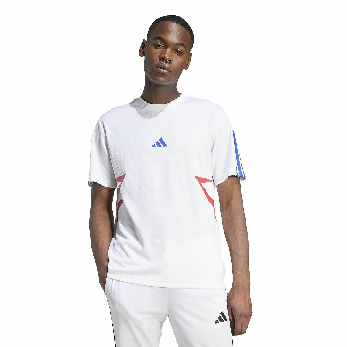 T-shirt colorblock House of Tiro blanc, ADIDAS SPORTSWEAR