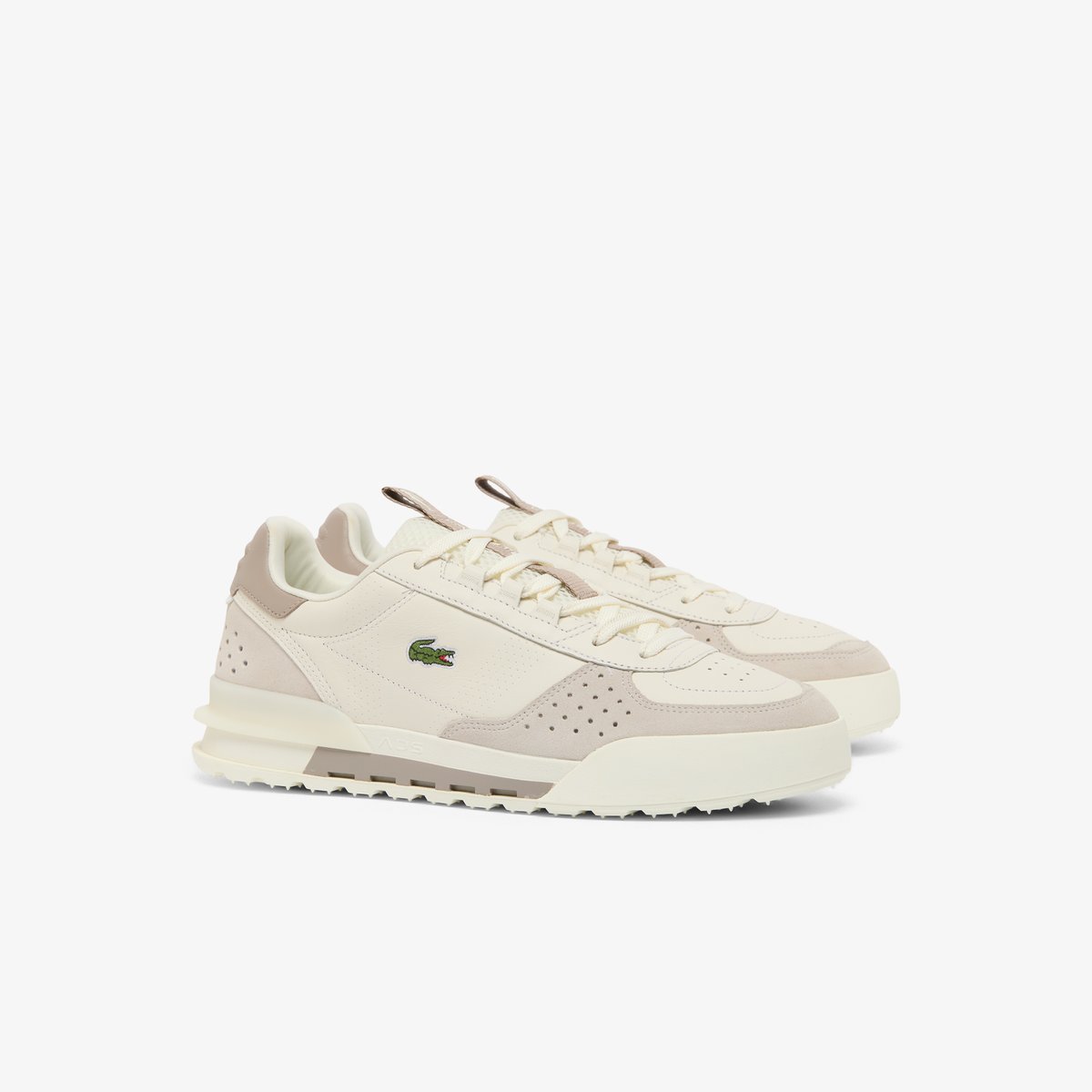 Sneakers Slam Break homme en cuir blanc-2b7, LACOSTE