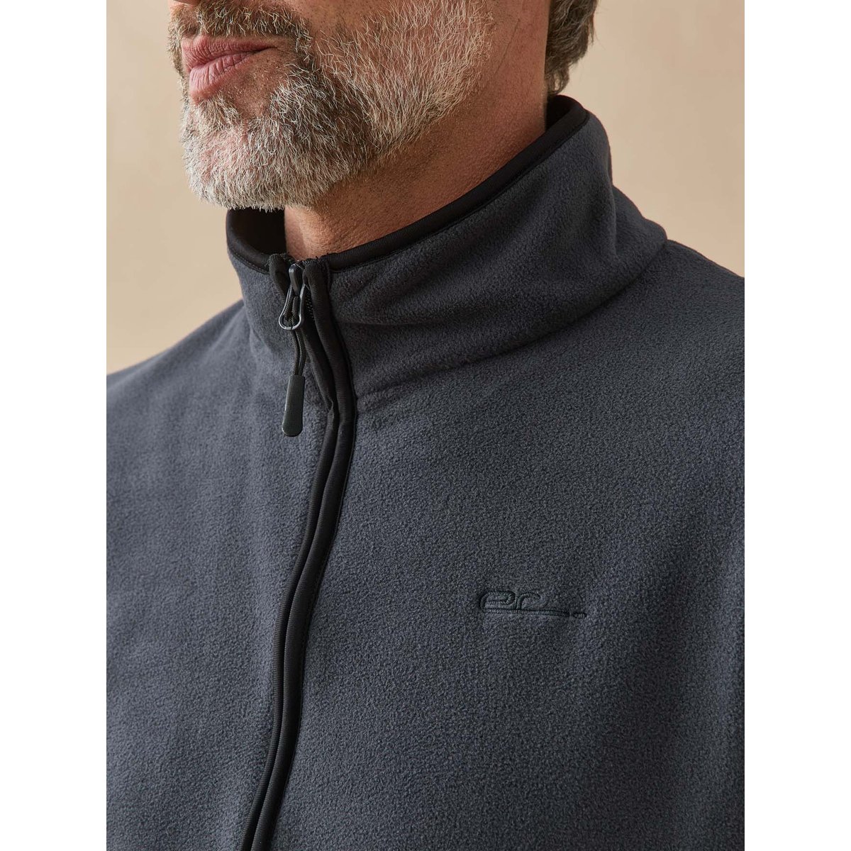 Veste sans manches micropolaire gris, DAXON
