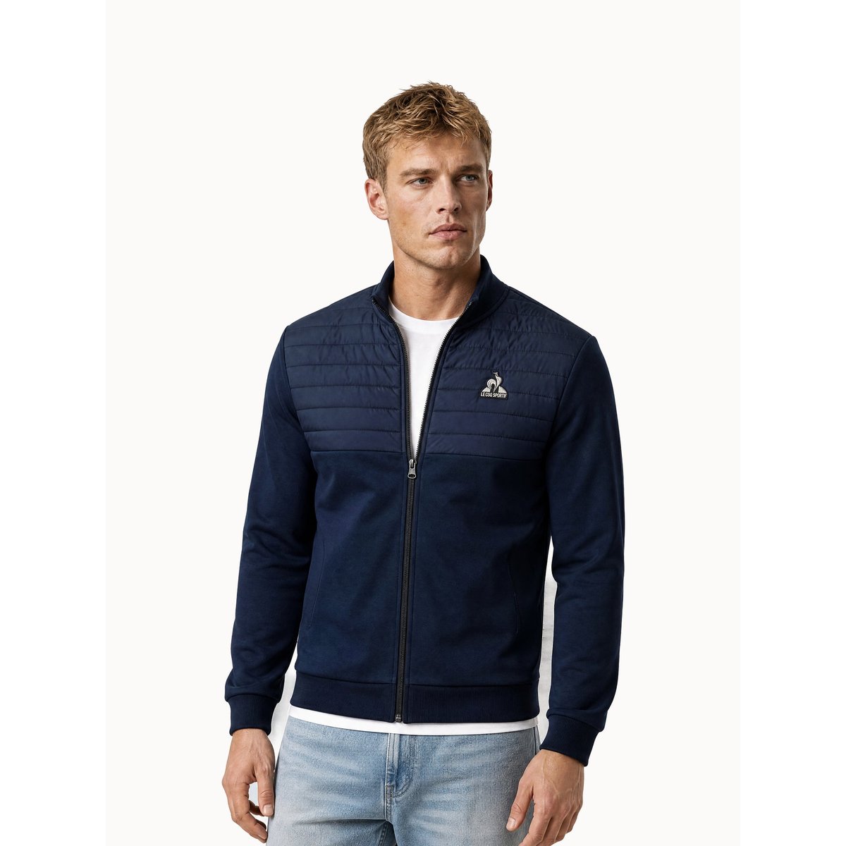 Veste Essentiels bleu, LE COQ SPORTIF