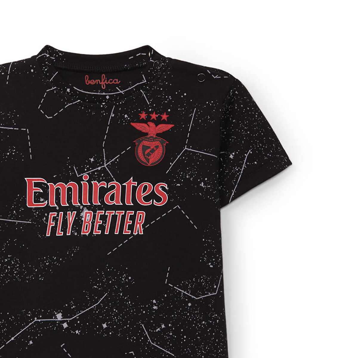 T-shirt réplica equipamento alternativo 24-25, SL Benfica preto , SL BENFICA