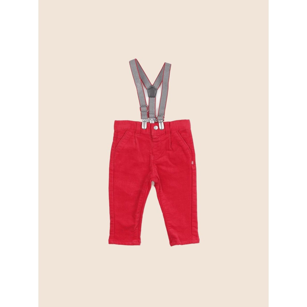 Pantalon - Très bon état rouge, OBAIBI