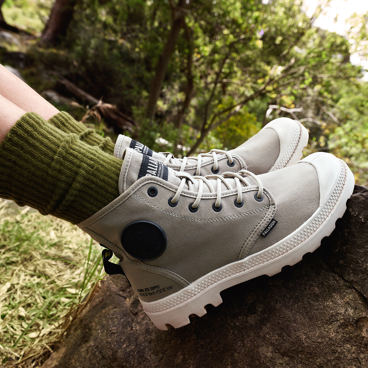 Baskets montantes Pampa Hi Supply noir/noir, PALLADIUM