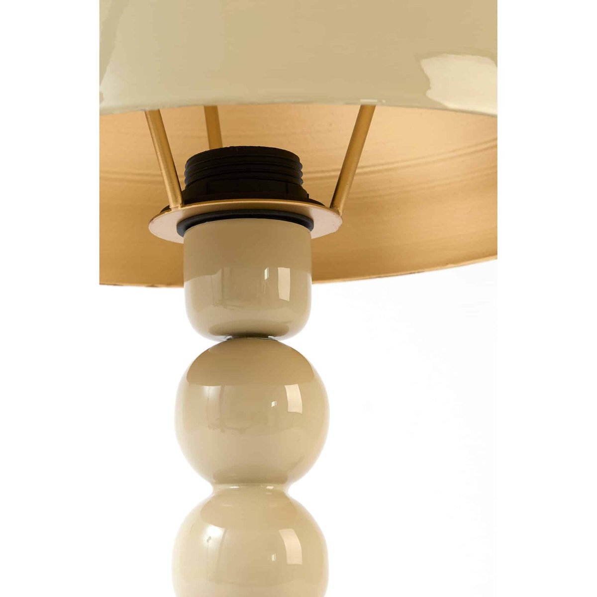Lampe De Table Métal KRADINU gris clair, LIGHT & LIVING