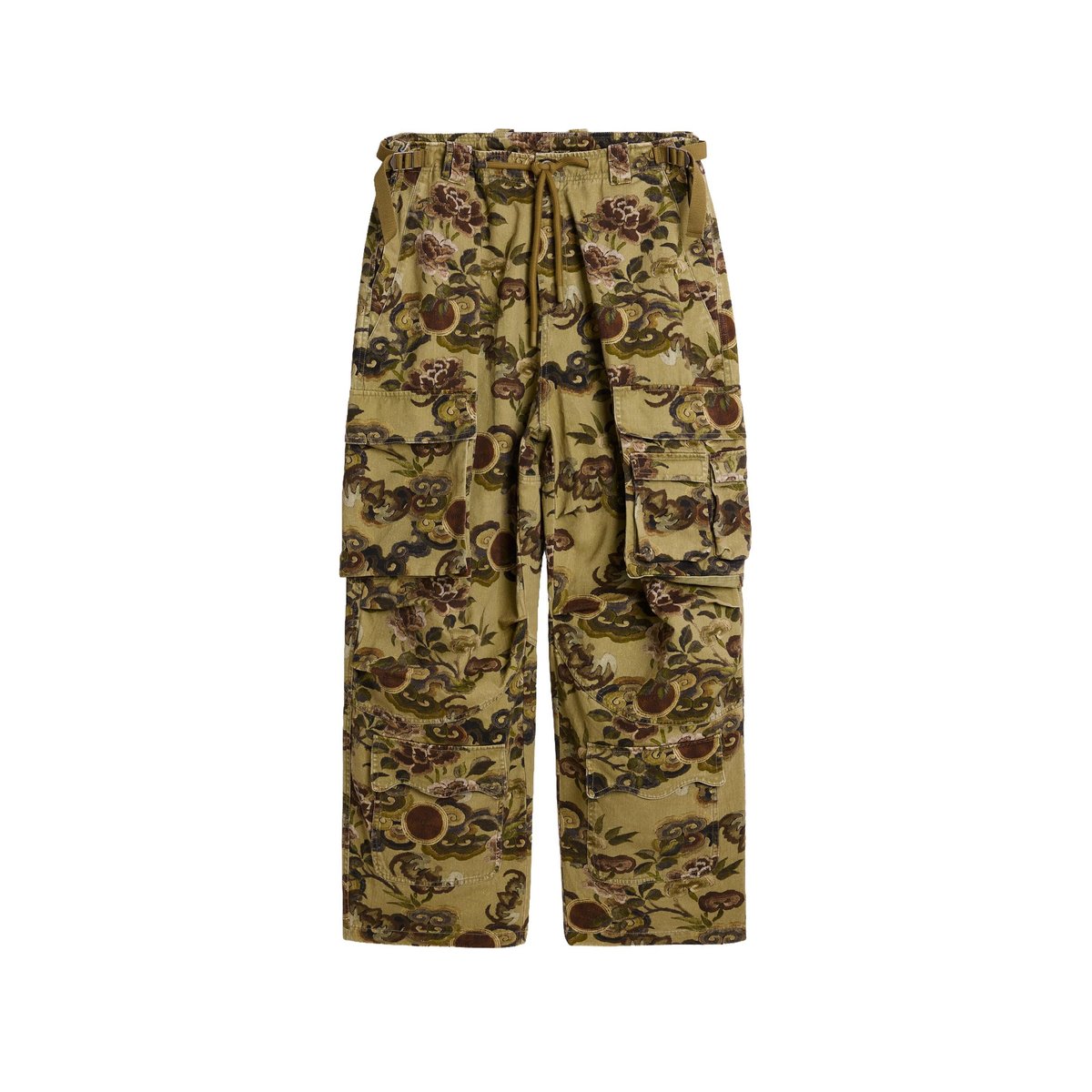 Pantalon cargo camouflage vert, DESIGUAL