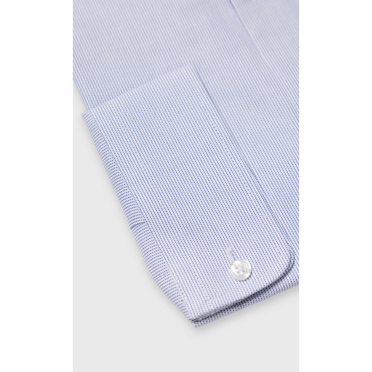 Chemise Slim fit à micro-motif bleu ciel, ACROSS