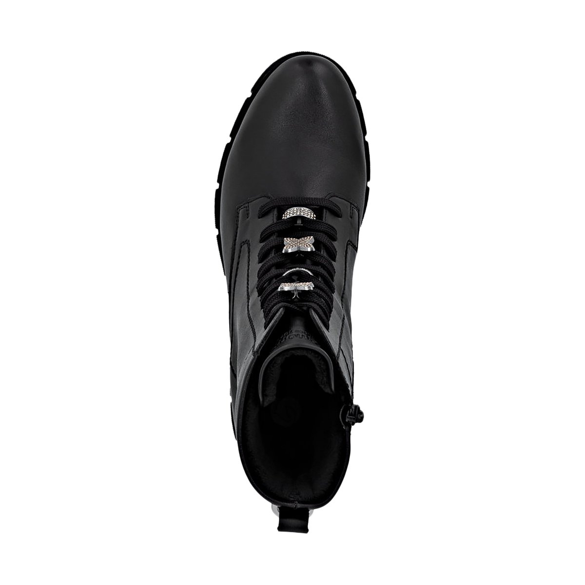 Bottines Cuir Cristallino noir, REMONTE