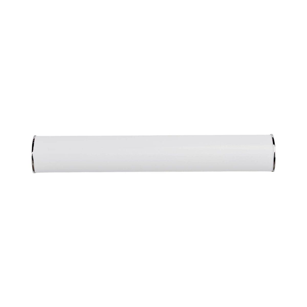 Applique en métal moderneLED, Elanur blanc satiné, chrome, LINDBY