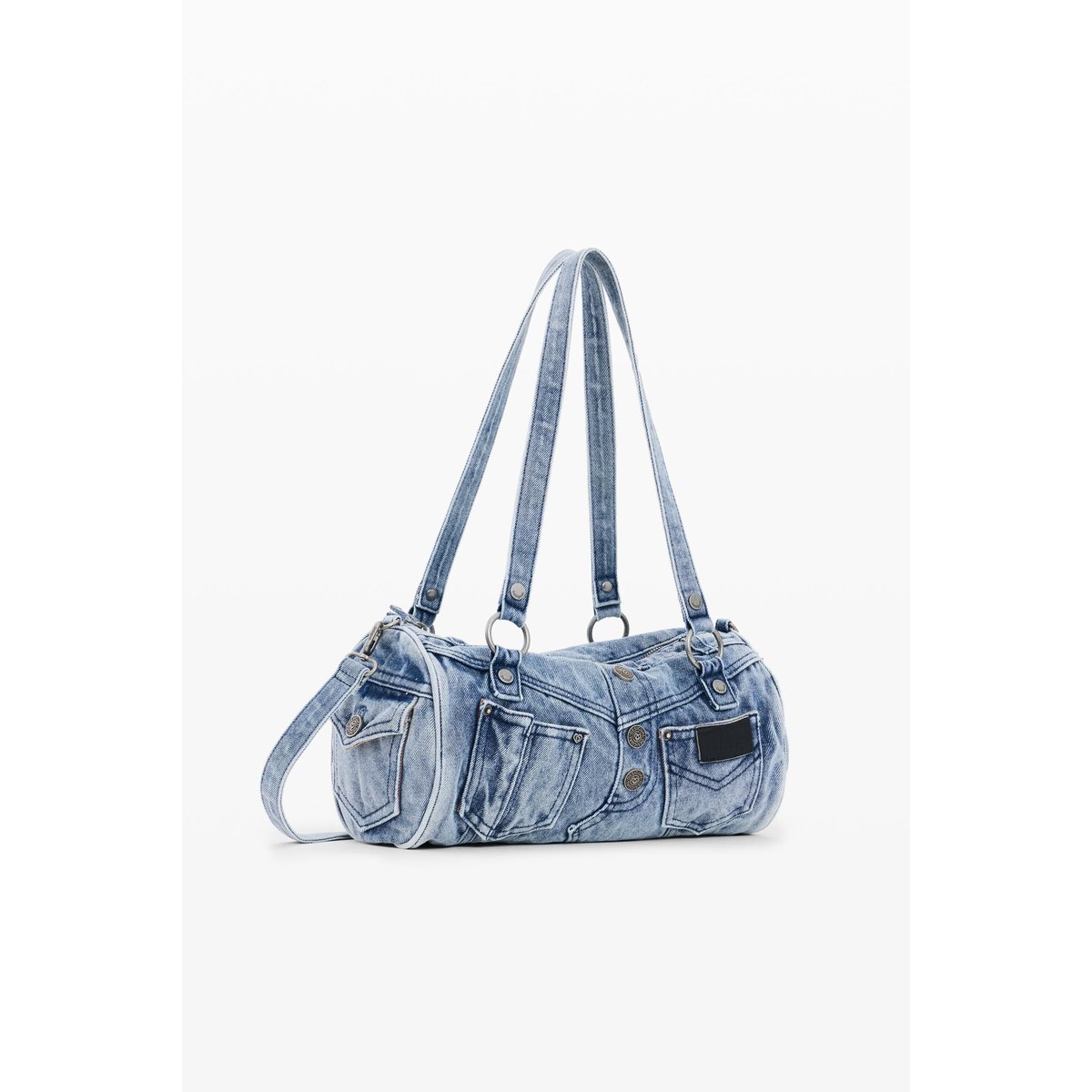 Sac denim poches bleu, DESIGUAL