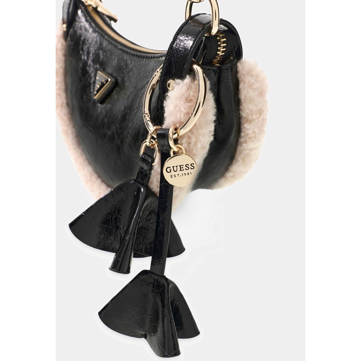 Sac À Épaule Katie noir, GUESS