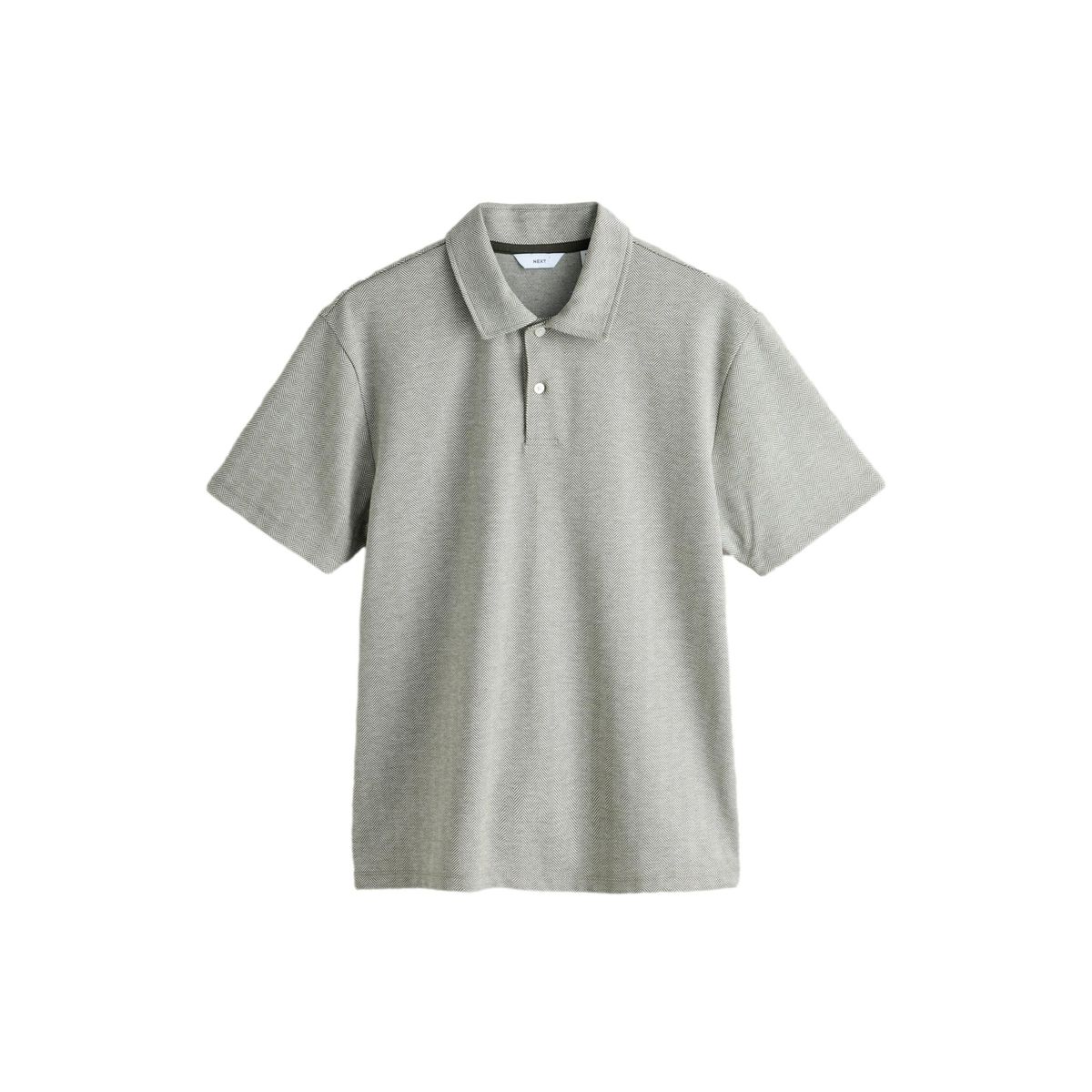Polo héritage brossé à motif olive, NEXT